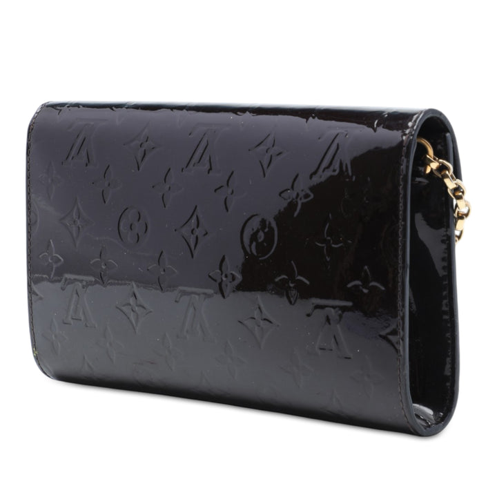 Mira Cuir verni Monogram Violet