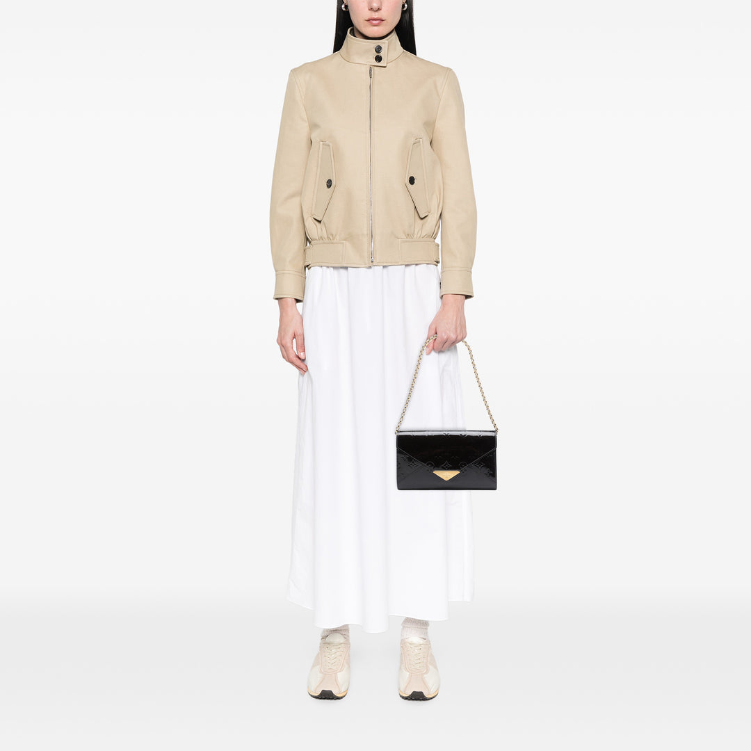 Mira Cuir verni Monogram Violet