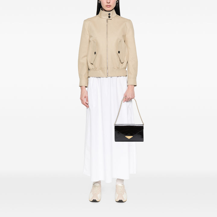 Mira Cuir verni Monogram Violet