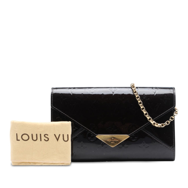 Mira Cuir verni Monogram Violet