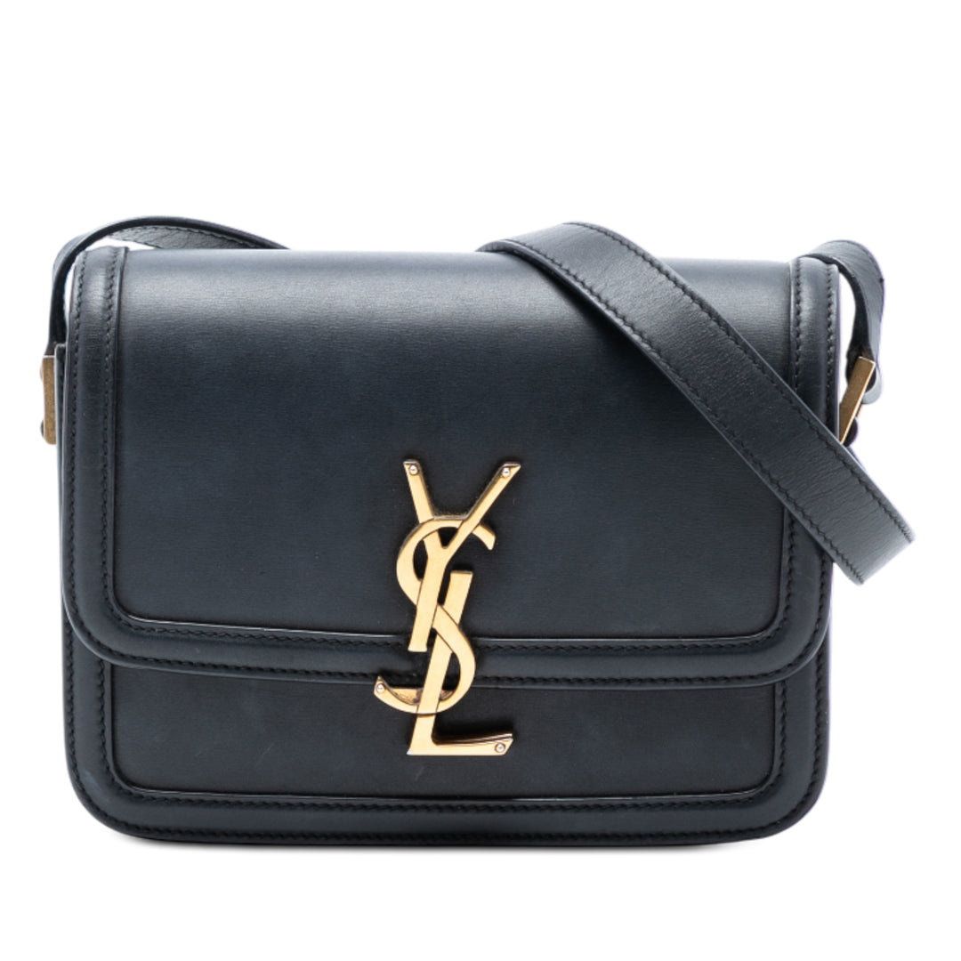 Saint Laurent Small Cuir de veau Solferino Sac In Boîte