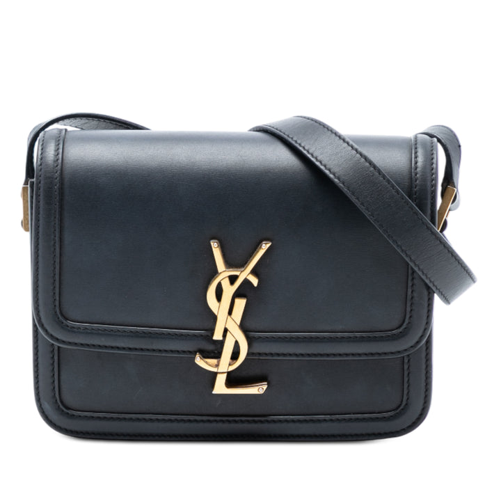 Saint Laurent Small Cuir de veau Solferino Sac In Boîte