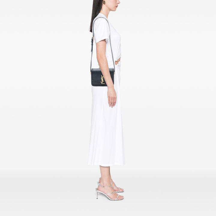 Saint Laurent Small Cuir de veau Solferino Sac In Boîte