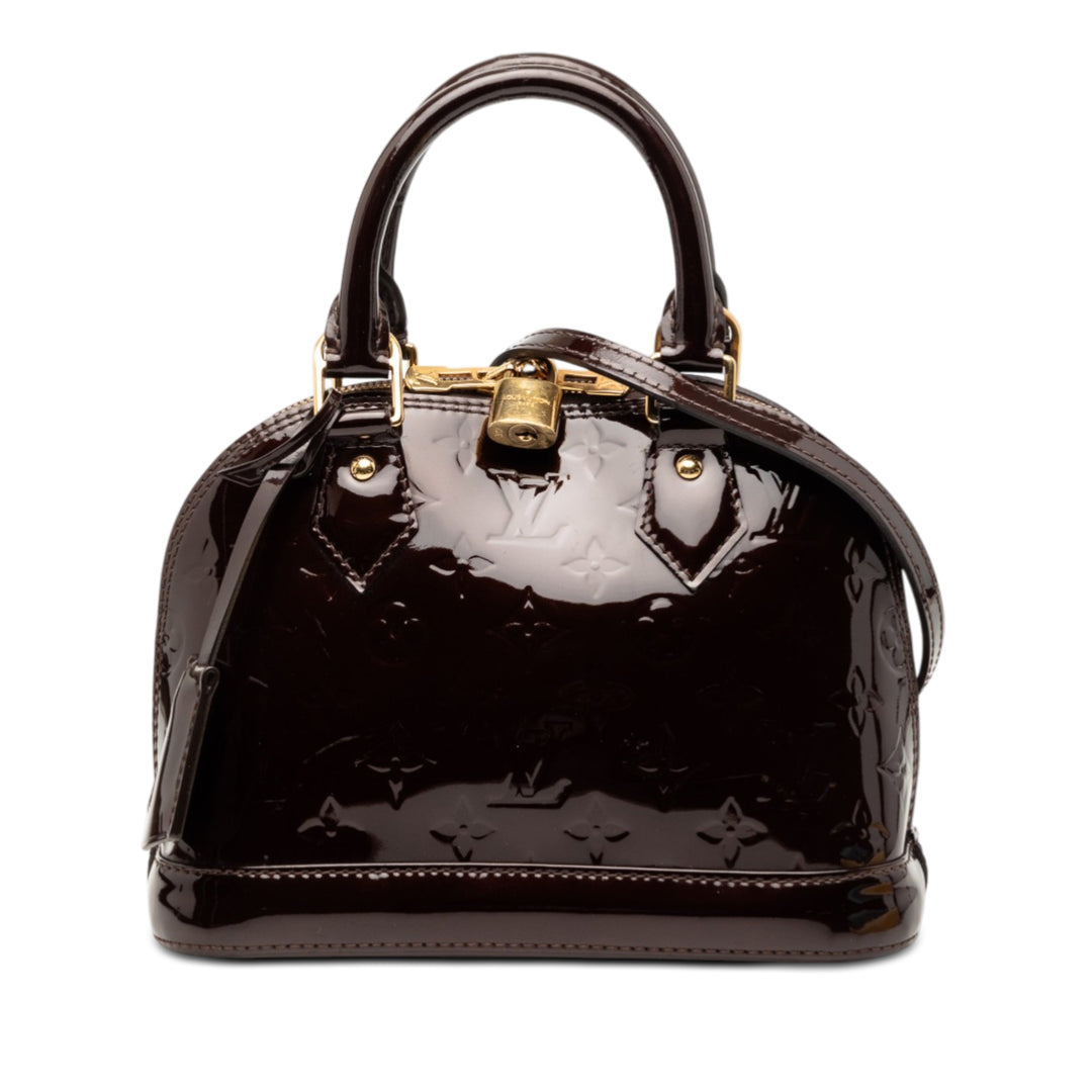 Louis Vuitton Monogram Vernis Alma BB
