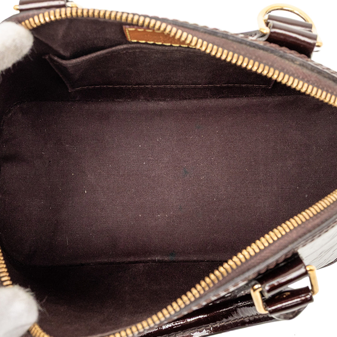 Louis Vuitton Monogram Vernis Alma BB