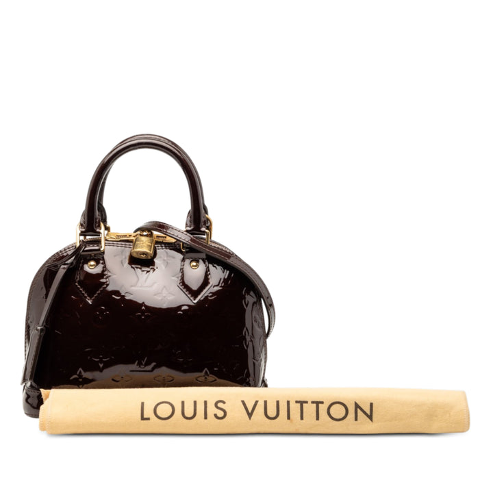 Louis Vuitton Monogram Vernis Alma BB