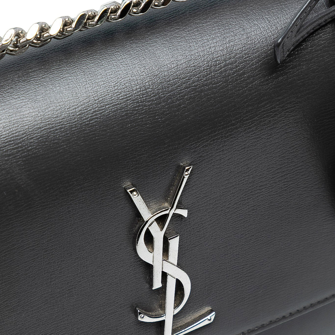 Saint Laurent Medium Smooth Cuir Monogram Sunset Sac porté croisé Noir – GABY PARIS Authentique