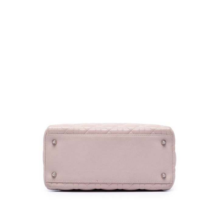 Dior Medium Cuir d’agneau Cannage Lady Dior
