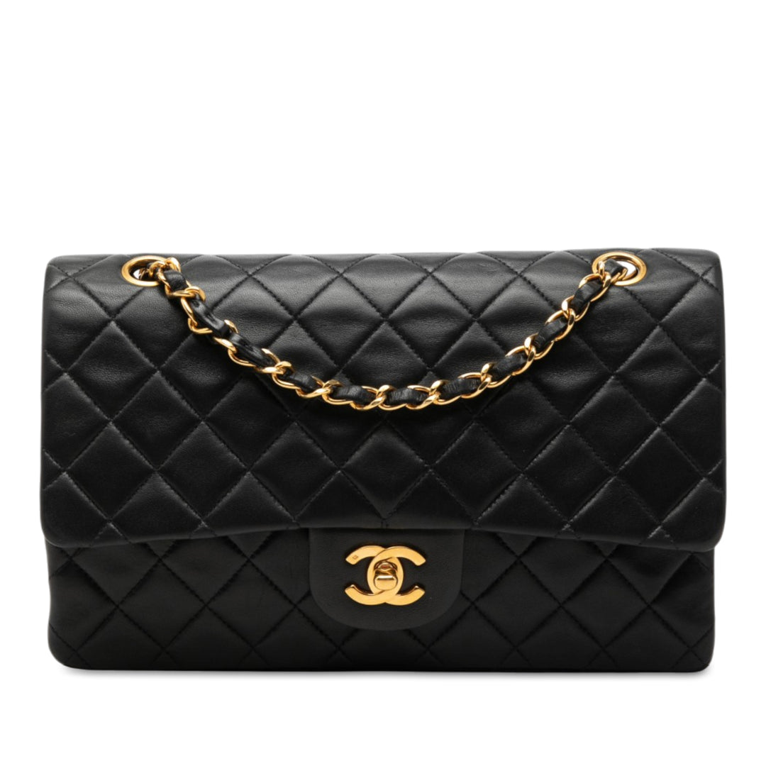 Chanel Classic Double rabat Moyen Cuir d'agneau