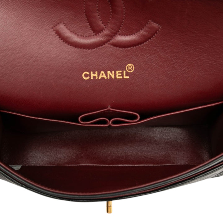 Chanel Classic Double rabat Moyen Cuir d'agneau
