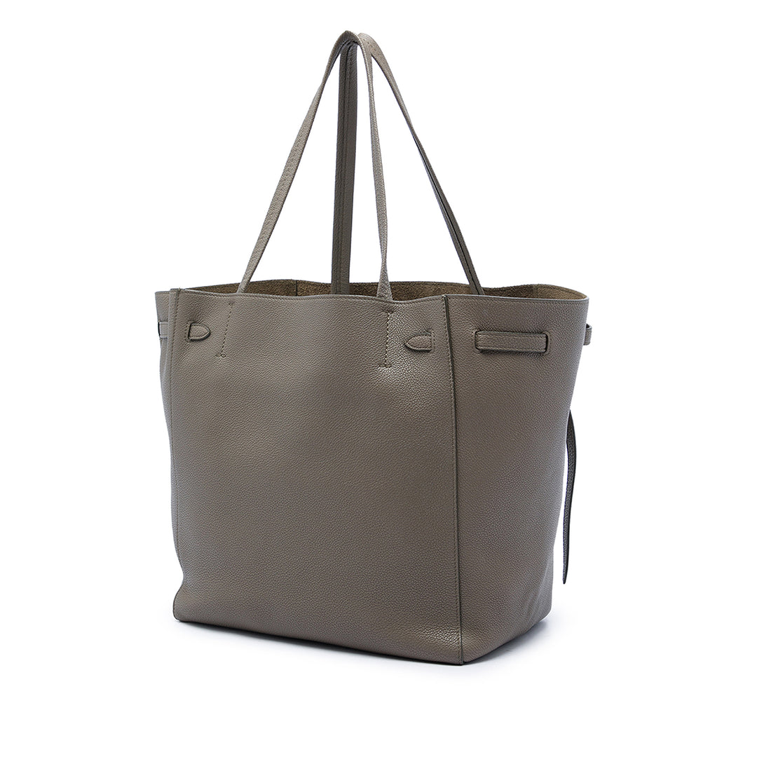 Celine Small Cuir de veau grainé Phantom Cabas Cabas