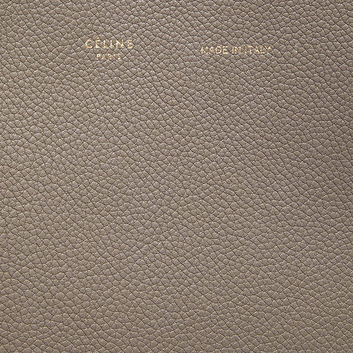 Celine Small Cuir de veau grainé Phantom Cabas Cabas
