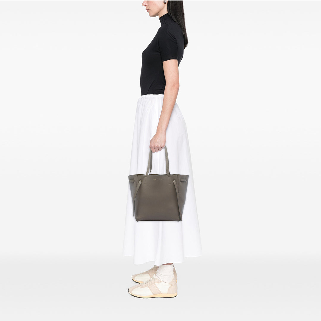 Celine Small Cuir de veau grainé Phantom Cabas Cabas