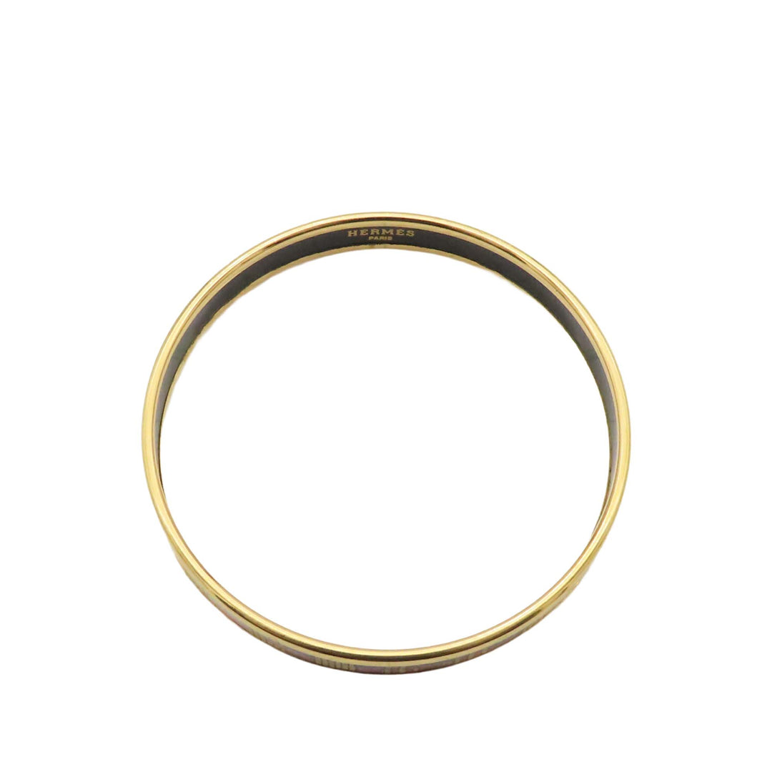 Hermès Narrow Emailles Émail Bangle 62