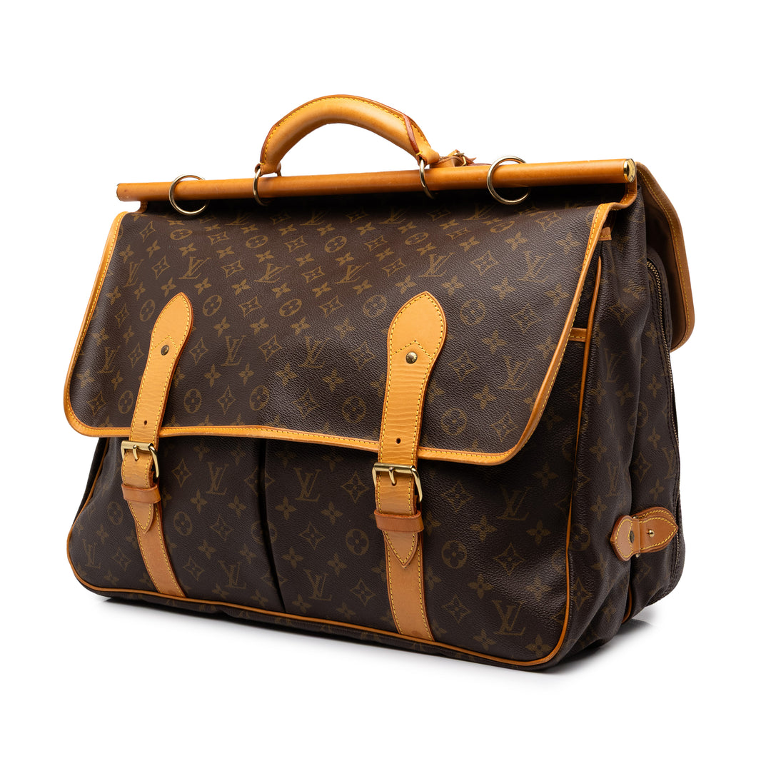 Louis Vuitton Sac Chasse Hunting Sac Monogram Marron