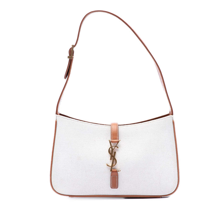 Saint Laurent Toile et Cuir Le 5 a 7