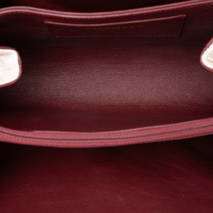 Chanel Jumbo CC Matelassé Cuir de veau Straight à rabat