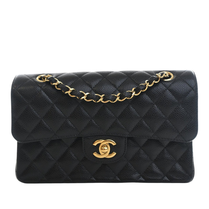 Chanel Classic Double rabat Petit Cuir caviar