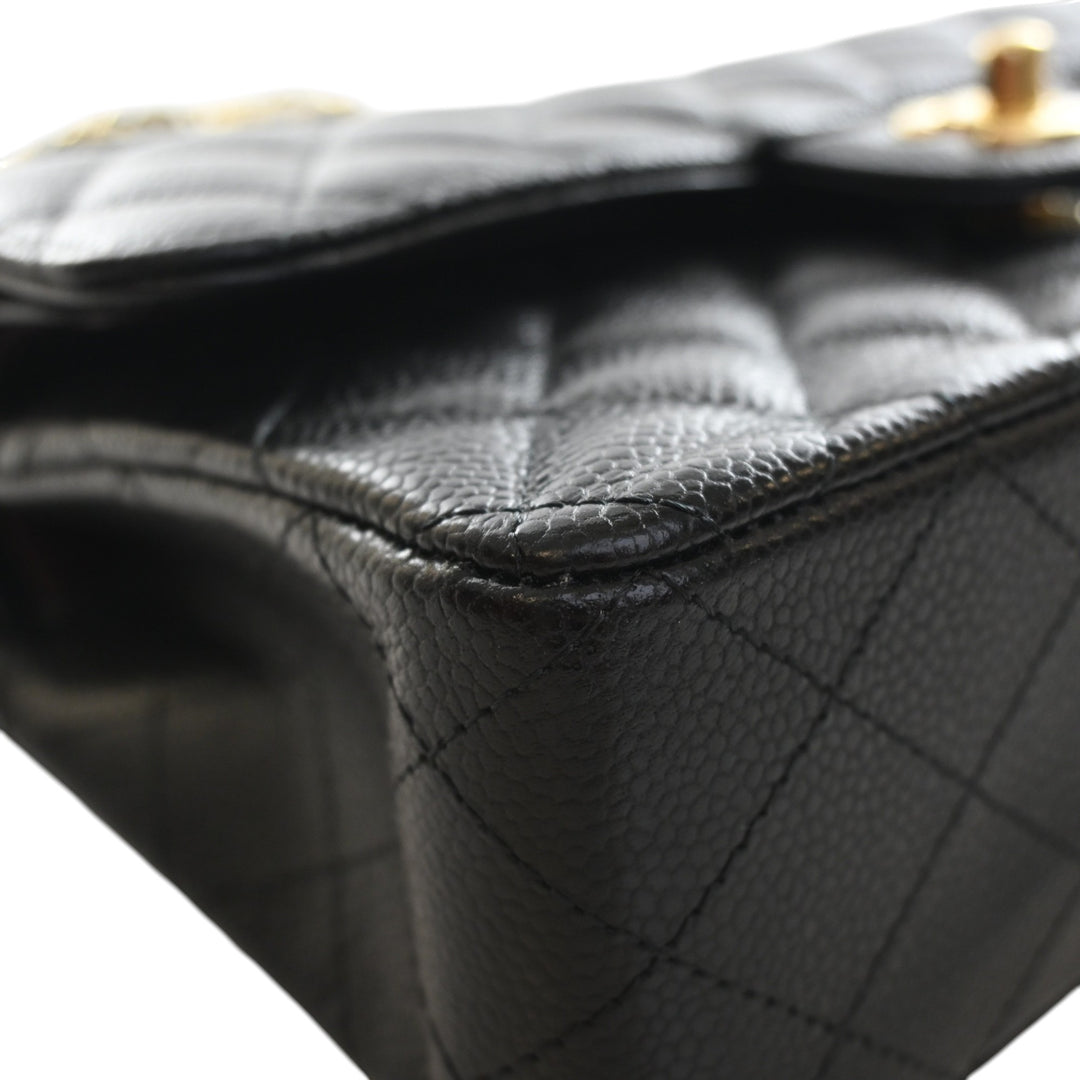 Chanel Classic Double rabat Petit Cuir caviar