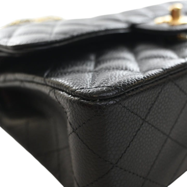 Chanel Classic Double rabat Petit Cuir caviar