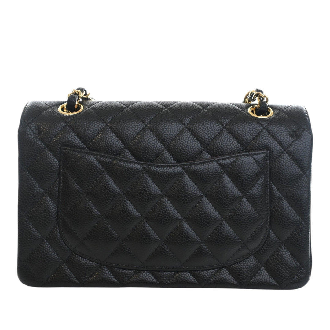 Chanel Classic Double rabat Petit Cuir caviar