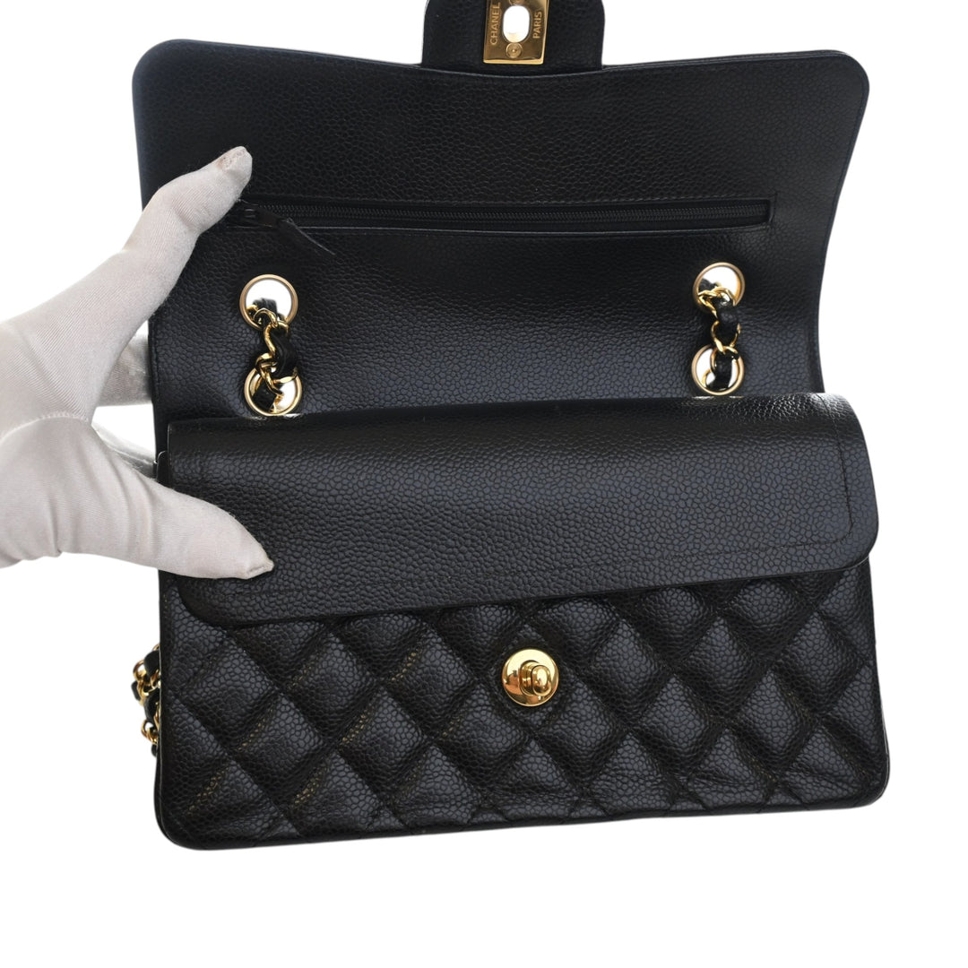Chanel Classic Double rabat Petit Cuir caviar