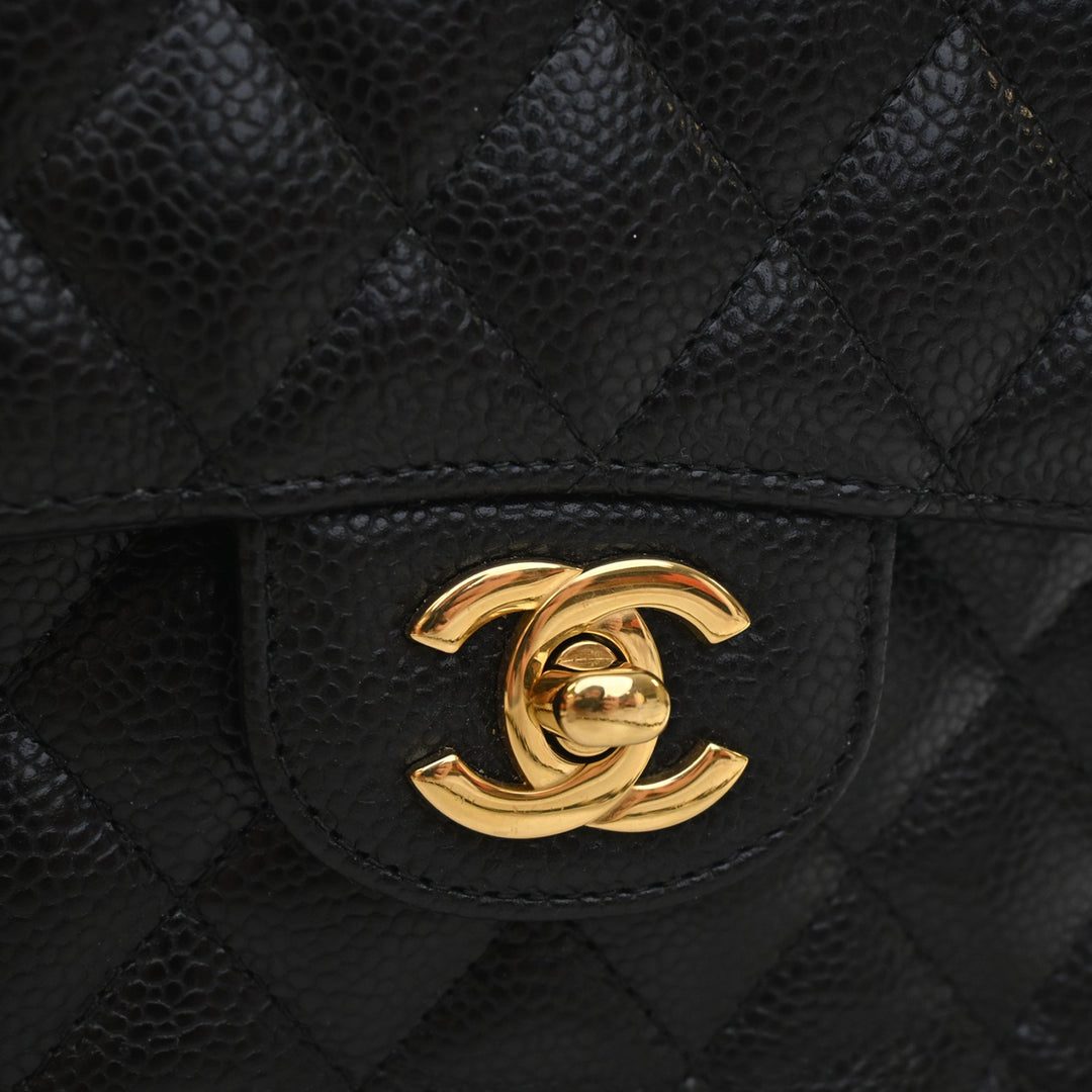 Chanel Classic Double rabat Petit Cuir caviar