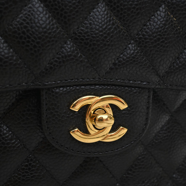 Chanel Classic Double rabat Petit Cuir caviar