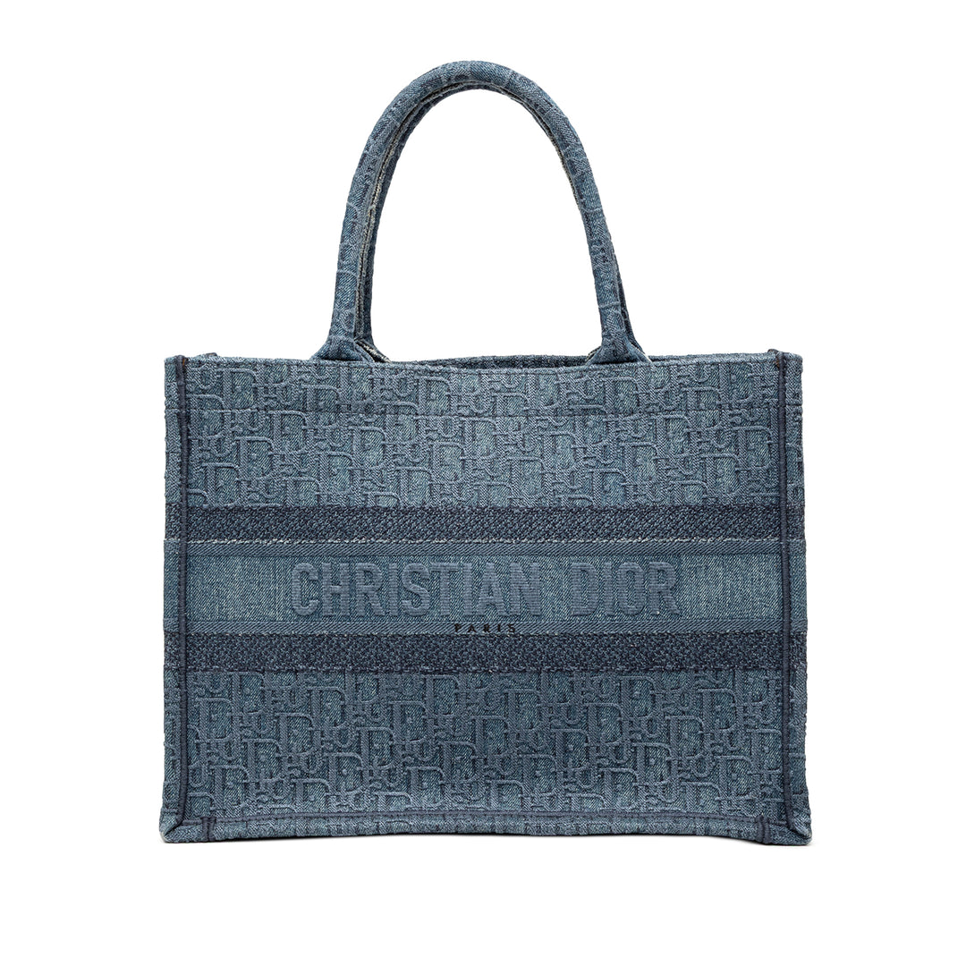 Dior Medium Oblique Jean Book Cabas