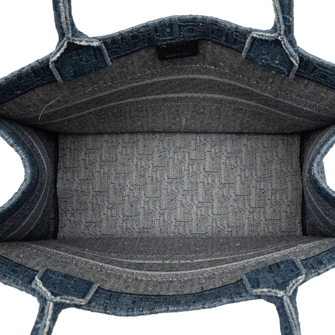 Dior Medium Oblique Jean Book Cabas