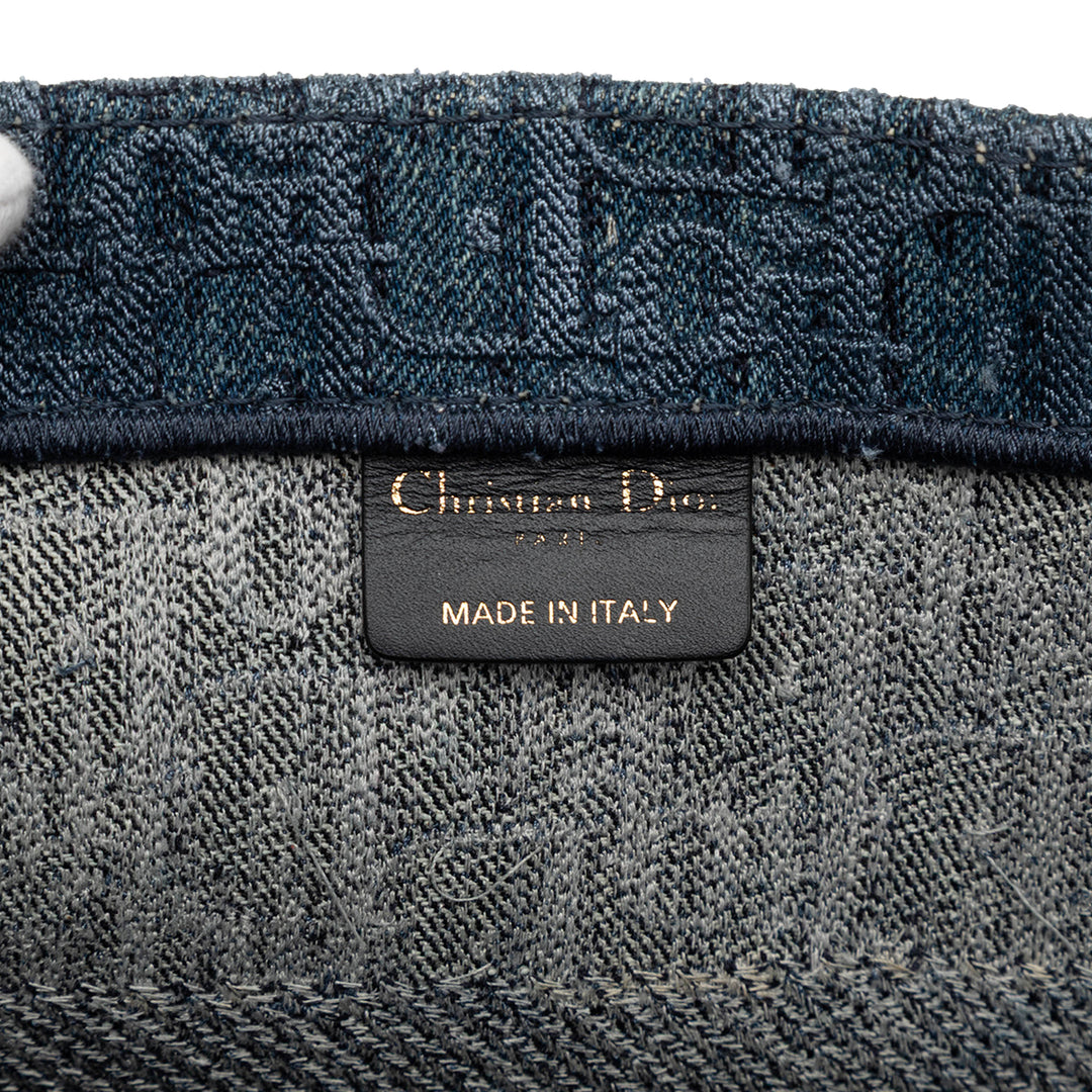 Dior Medium Oblique Jean Book Cabas
