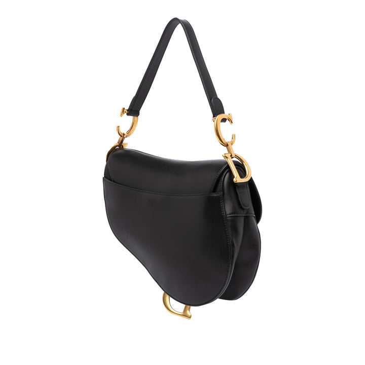 Dior Smooth Cuir de veau Saddle Bag Noir