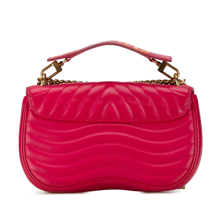 New Wave Chain Bag MM Pink - Gaby Paris