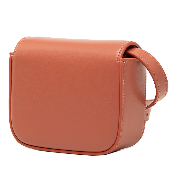 brillant Triomphe Sac Mini Cuir de veau Marron