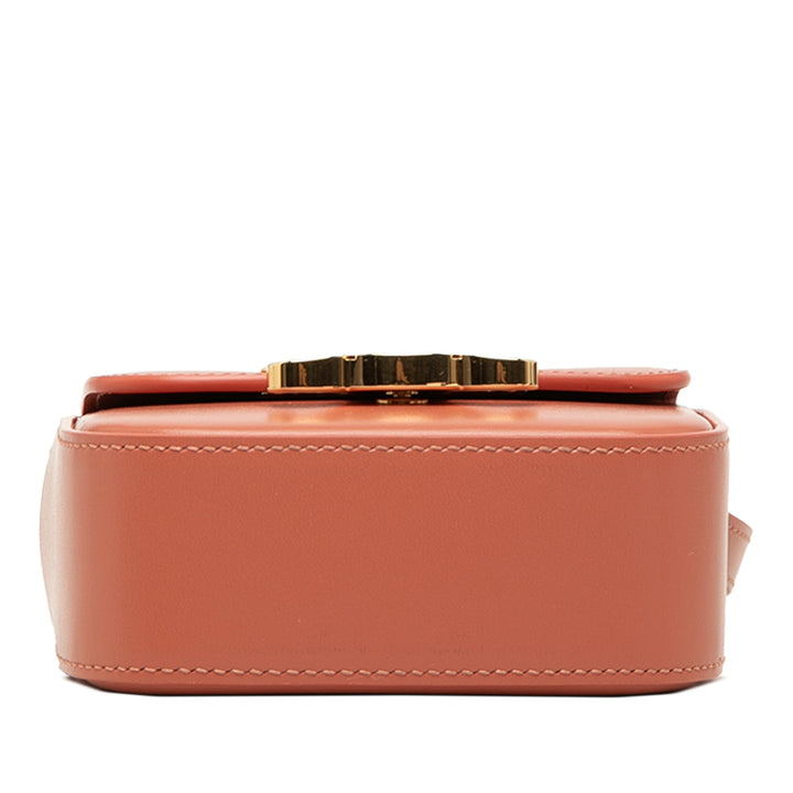 brillant Triomphe Sac Mini Cuir de veau Marron