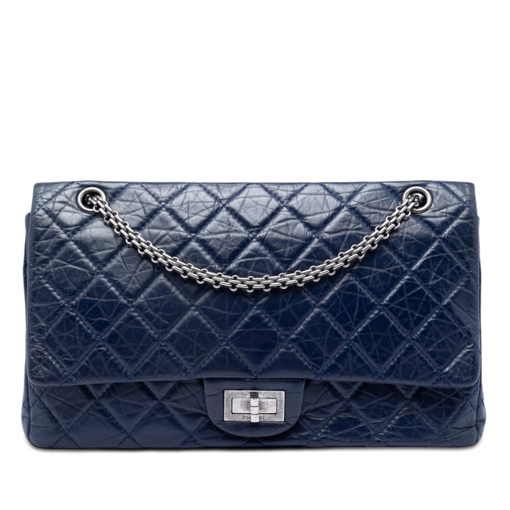 Chanel Matelassé vieilli Cuir de veau Reissue 2.55 Double rabat 227