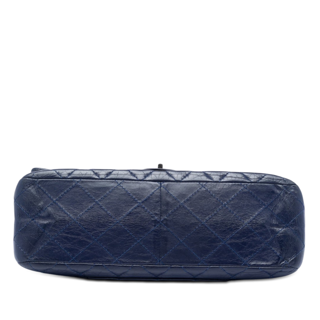 Chanel Matelassé vieilli Cuir de veau Reissue 2.55 Double rabat 227