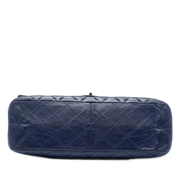 Chanel Matelassé vieilli Cuir de veau Reissue 2.55 Double rabat 227