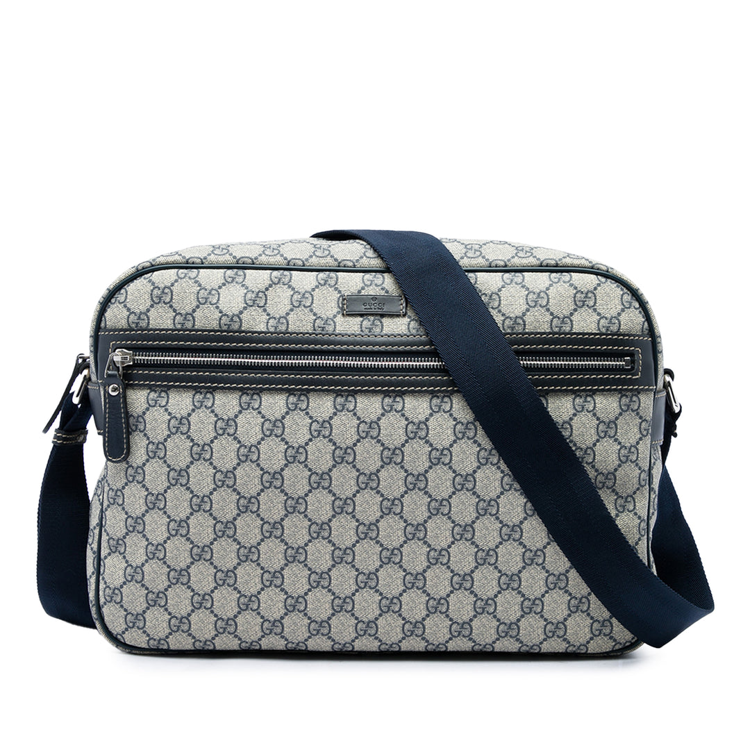 Gucci Sac bandoulière GG Supreme Beige – vue principale – GABY PARIS