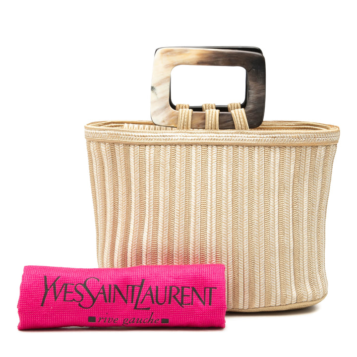 Saint Laurent Soie Cord Passementerie Sac à main