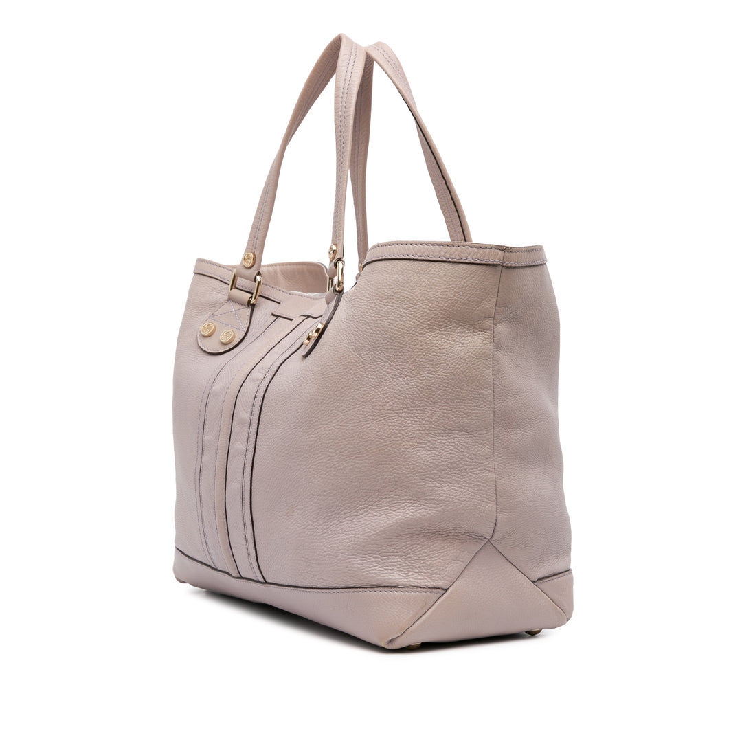 Gucci Large Pebbled Cuir de veau Sunset Cabas