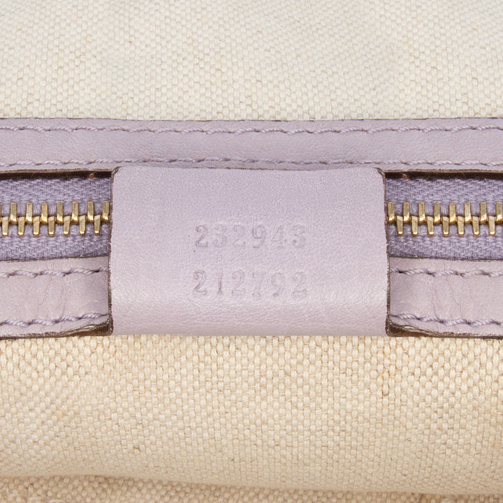 Gucci Large Pebbled Cuir de veau Sunset Cabas