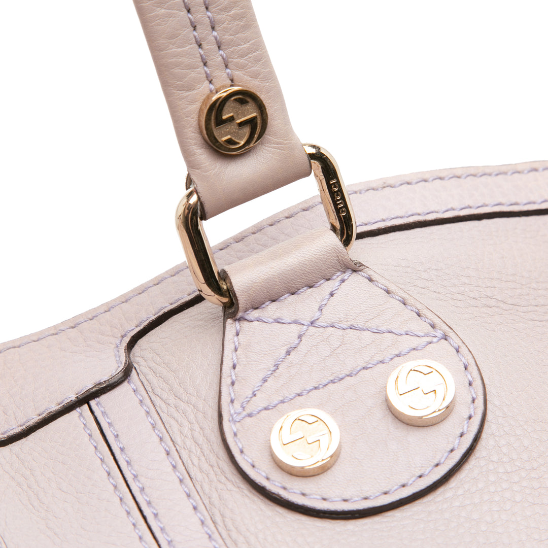 Gucci Large Pebbled Cuir de veau Sunset Cabas