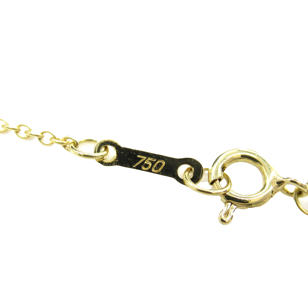 18K Yellow Gold Elsa Peretti Open Heart 3 Motifs Necklace Gold - Gaby Paris
