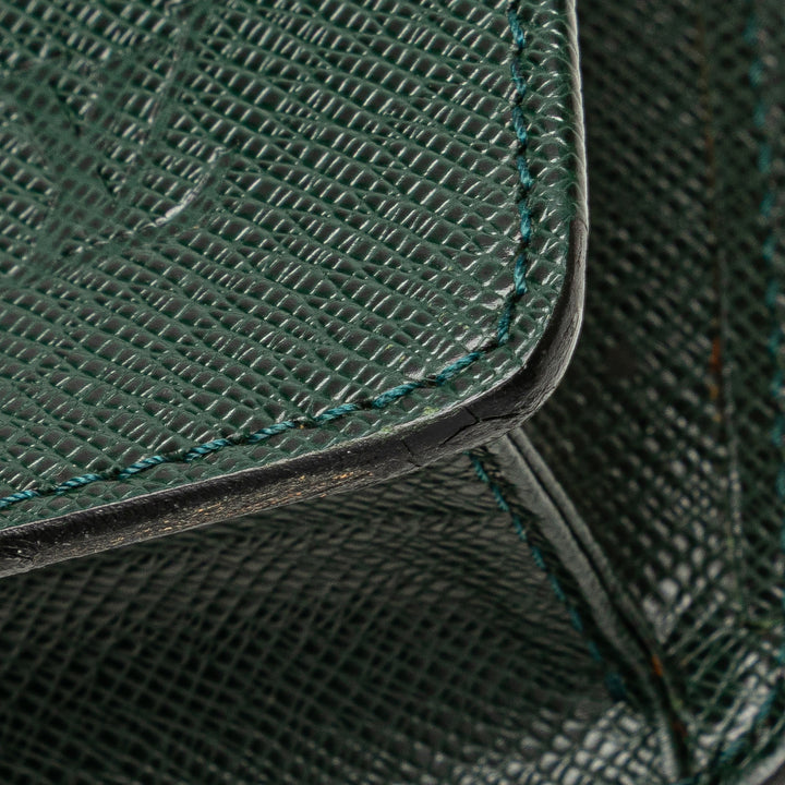 Taiga Serviette Kourad Briefcase Green - Gaby Paris