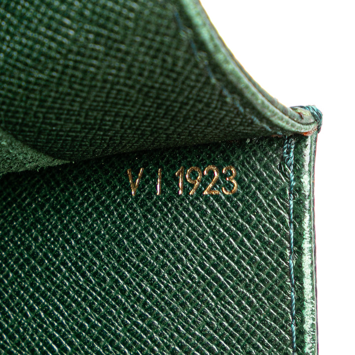 Taiga Serviette Kourad Briefcase Green - Gaby Paris