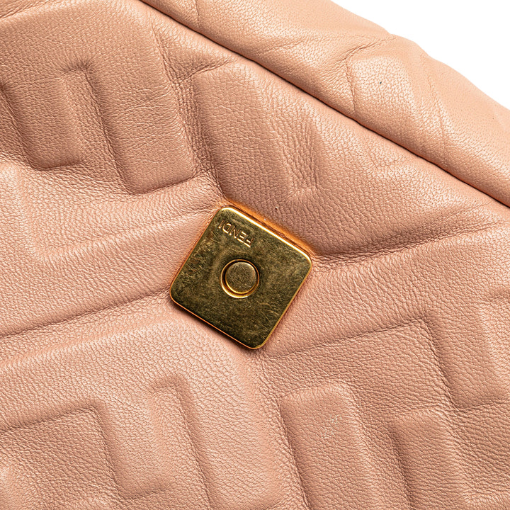 Mini Embossed Zucca Baguette Satchel Pink - Gaby Paris