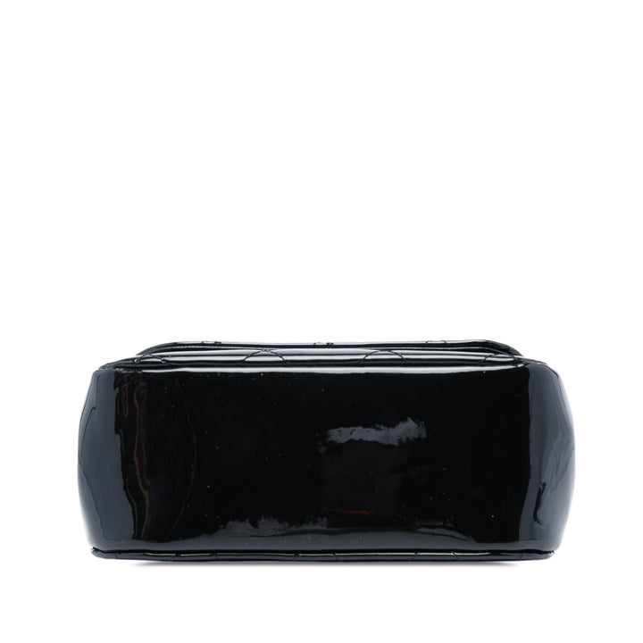 Chanel CC Matelassé Armature à rabat Pochette avec chaîne Noir – vue 3 – GABY PARIS