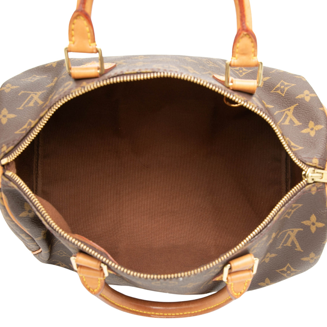 Louis Vuitton Speedy 30 Monogram Marron