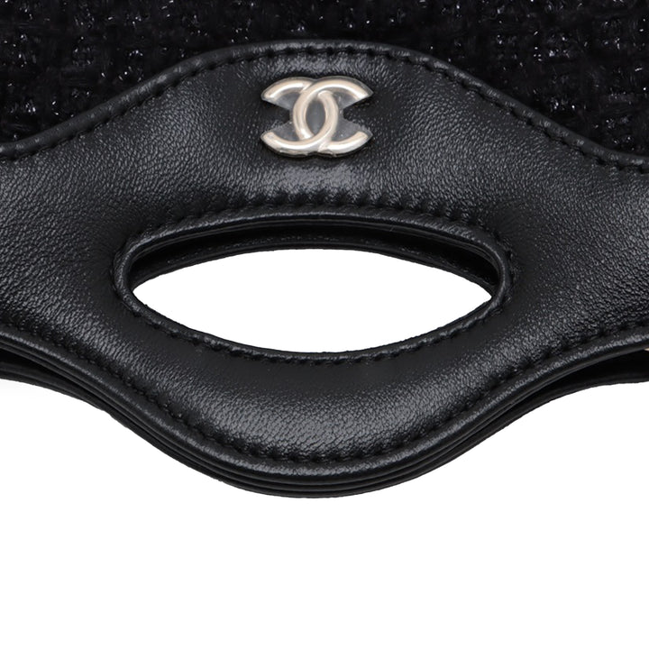 Chanel Nano Matelassé Tweed Kelly Shopper Sac